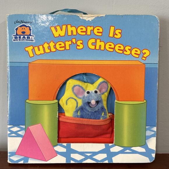 Bear In The Big Blue House Where Is Tutter’s Cheese? Board Book Jim Henson